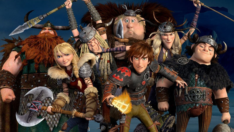 How to Train Your Dragon 2 - Vikings