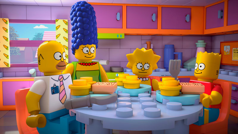 The Simpsons LEGO episode 550