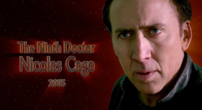 American Doctor Who - Nicolas Cage