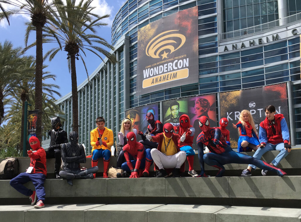 WonderCon Anaheim 2018 - Spider-Verse cosplay